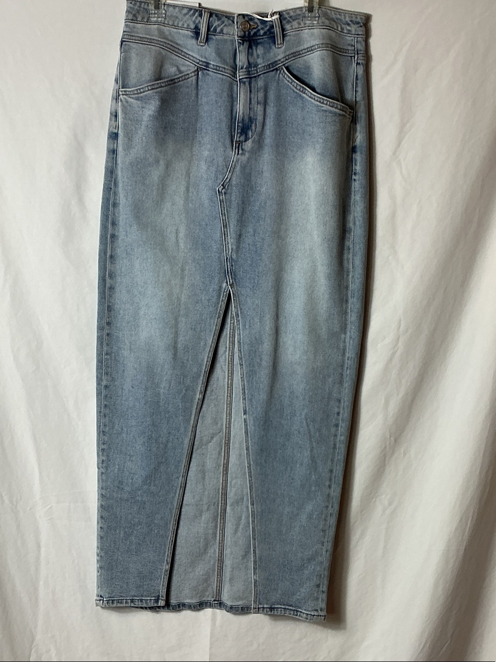 BAYEAS Lauren Mid-Rise Slit Maxi Skirt